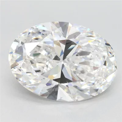 5.03ct G VVS1 Rare Carat Ideal Cut Oval Lab Grown Diamond