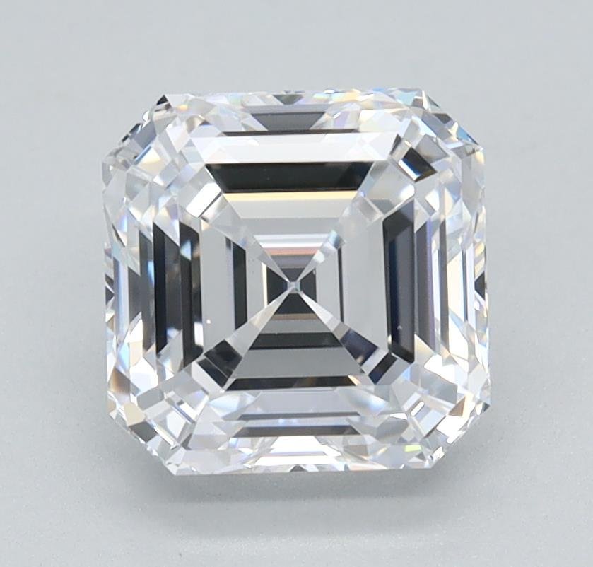 1.50ct D VS1 Rare Carat Ideal Cut Asscher Lab Grown Diamond