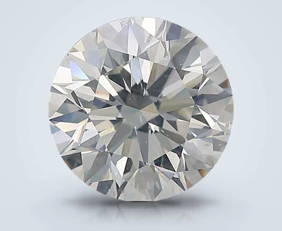 3.50ct I SI2 Rare Carat Ideal Cut Round Diamond