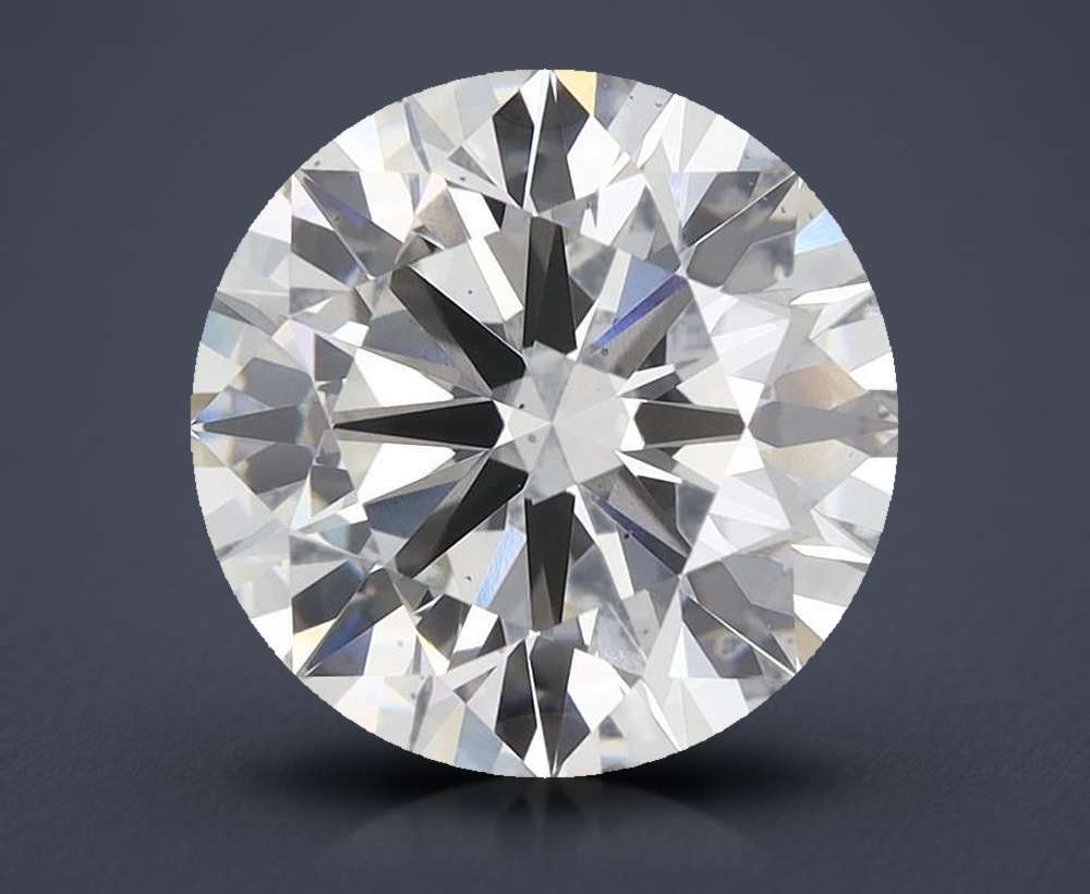 4.40ct H VS2 Rare Carat Ideal Cut Round Lab Grown Diamond