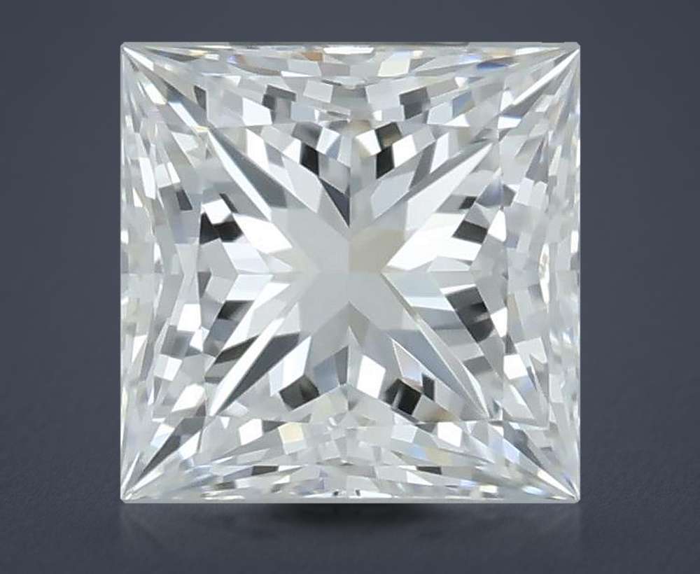 0.34ct D VS1 Rare Carat Ideal Cut Princess Diamond
