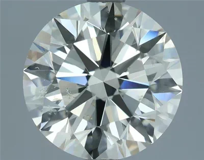 2.70ct J SI2 Ideal Cut Round Diamond