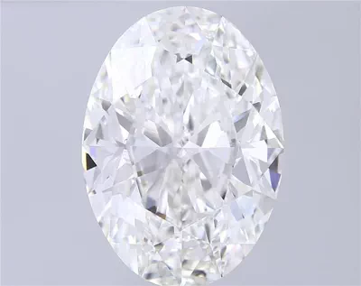 15.04ct G VVS2 Rare Carat Ideal Cut Oval Lab Grown Diamond