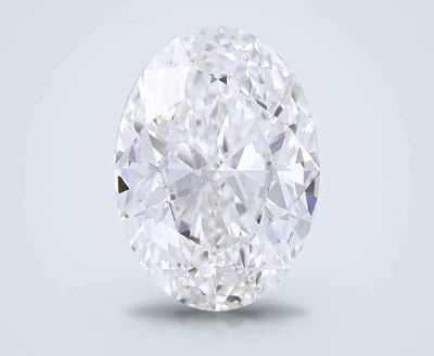 15.04ct G VVS2 Rare Carat Ideal Cut Oval Lab Grown Diamond