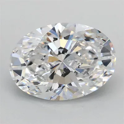 2.05ct D VVS2 Rare Carat Ideal Cut Oval Lab Grown Diamond
