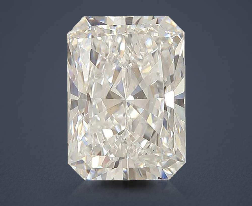 4.09ct E VS1 Rare Carat Ideal Cut Radiant Lab Grown Diamond