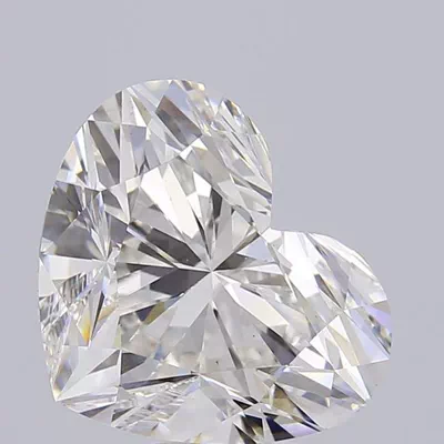 8.42ct F VS1 Rare Carat Ideal Cut Heart Lab Grown Diamond