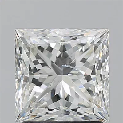 2.02ct J SI2 Rare Carat Ideal Cut Princess Diamond