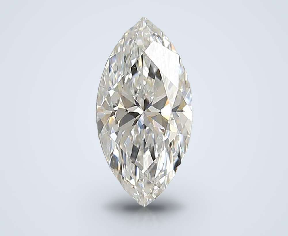 1.10ct D VVS2 Rare Carat Ideal Cut Marquise Lab Grown Diamond
