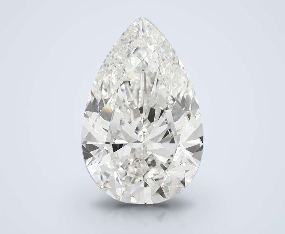 15.04ct G VVS2 Rare Carat Ideal Cut Pear Lab Grown Diamond