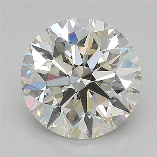 2.07ct J VS2 Excellent Cut Round Lab Grown Diamond