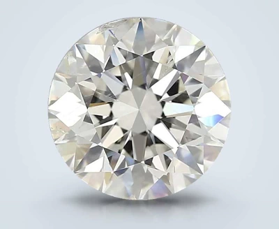 4.51ct H SI2 Rare Carat Ideal Cut Round Diamond