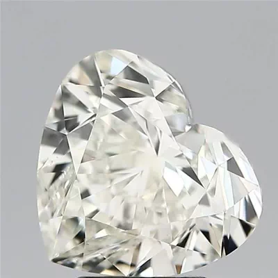 3.50ct J VS2 Rare Carat Ideal Cut Heart Diamond