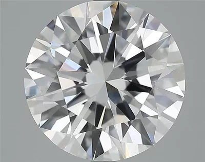 4.24ct E VVS1 Rare Carat Ideal Cut Round Diamond