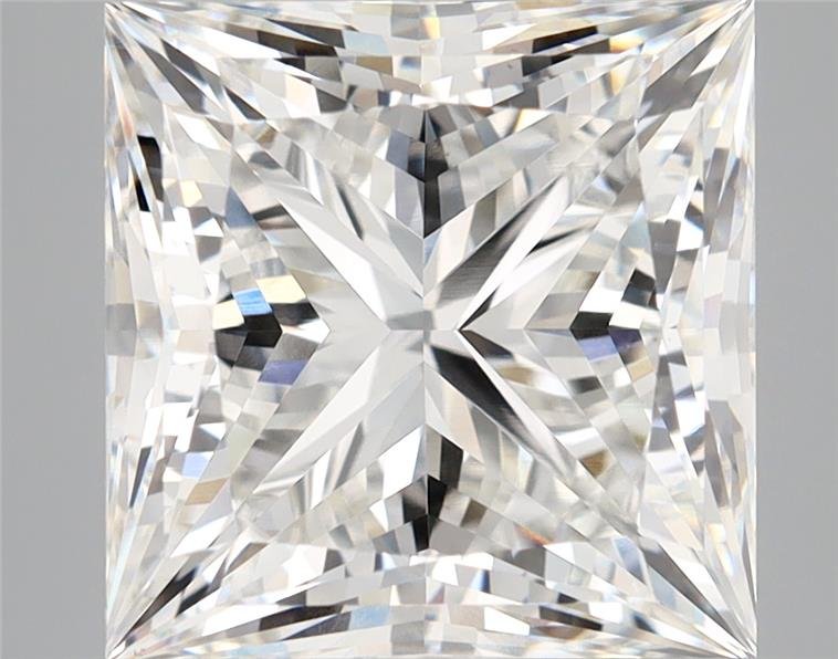 7.15ct F VS1 Rare Carat Ideal Cut Princess Lab Grown Diamond