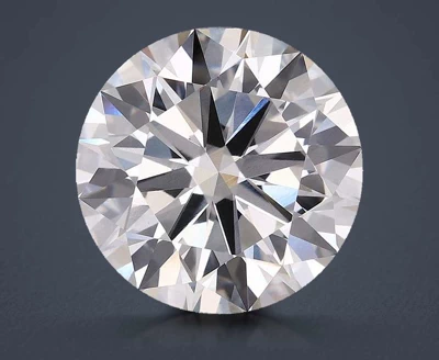 4.09ct I VVS2 Rare Carat Ideal Cut Round Lab Grown Diamond