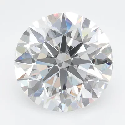 2.46ct D VVS2 Rare Carat Ideal Cut Round Lab Grown Diamond