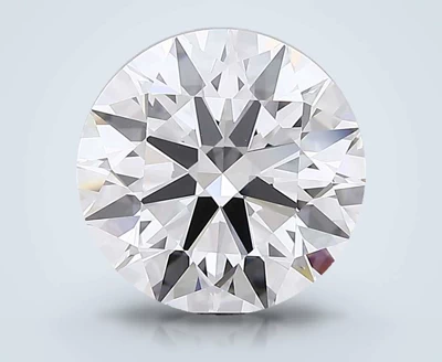 6.04ct D FL Rare Carat Ideal Cut Round Lab Grown Diamond