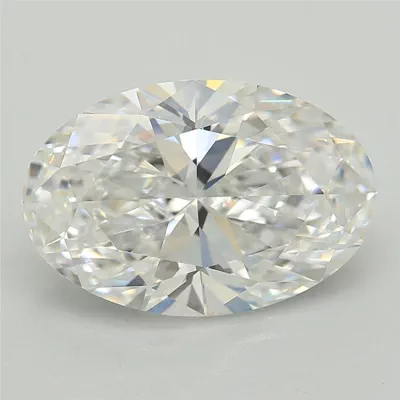 2.08ct E VVS2 Rare Carat Ideal Cut Oval Lab Grown Diamond