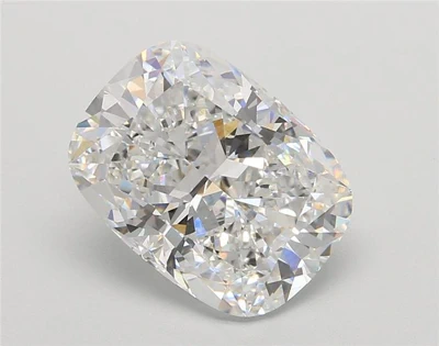 5.04ct E VS1 Rare Carat Ideal Cut Cushion Lab Grown Diamond