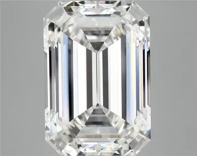13.35ct F VVS2 Excellent Cut Emerald Lab Grown Diamond