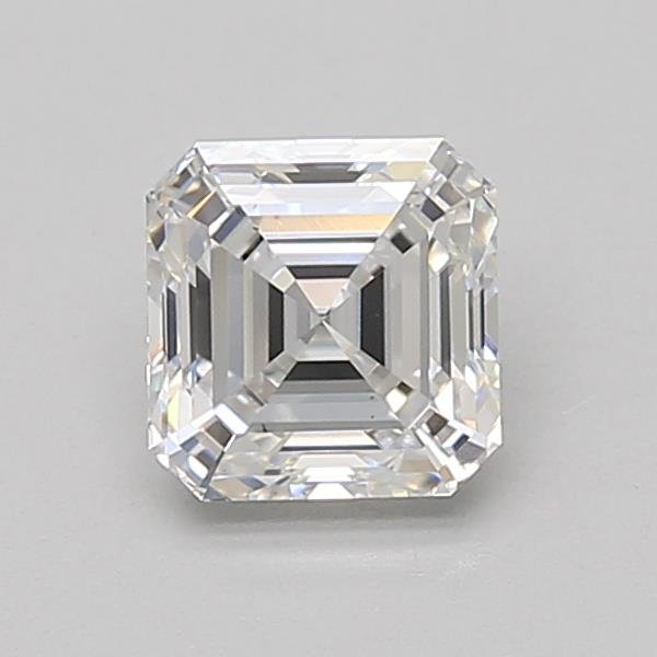 1.09ct D VS2 Rare Carat Ideal Cut Asscher Lab Grown Diamond