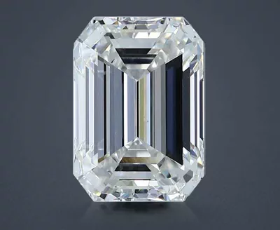 5.03ct E VS1 Rare Carat Ideal Cut Emerald Diamond