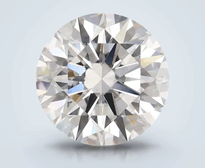 4.08ct D SI1 Rare Carat Ideal Cut Round Lab Grown Diamond
