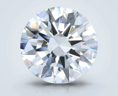 10.03ct I VVS2 Rare Carat Ideal Cut Round Diamond