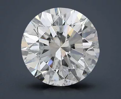 3.01ct F SI2 Rare Carat Ideal Cut Round Diamond