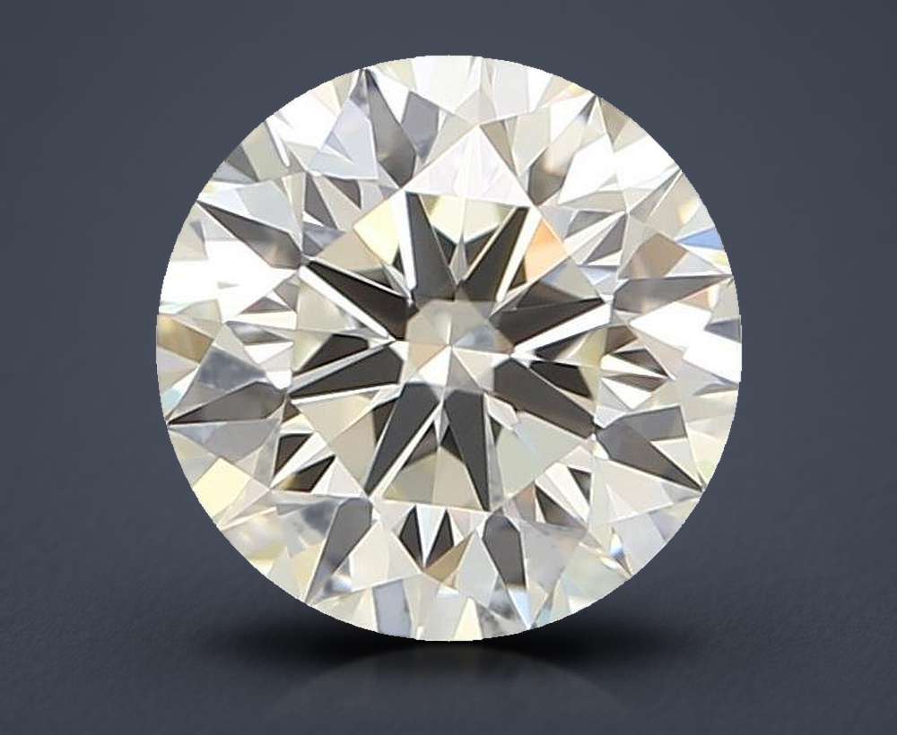 0.76ct K IF Rare Carat Ideal Cut Round Diamond