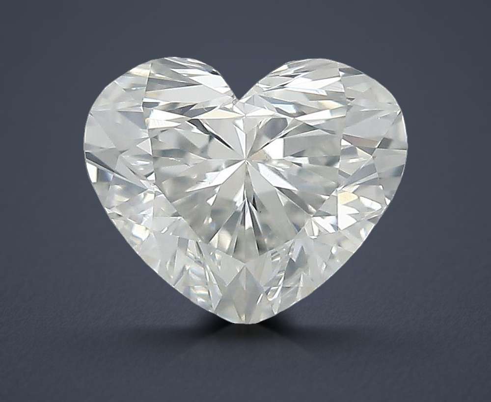 0.71ct I SI1 Rare Carat Ideal Cut Heart Diamond
