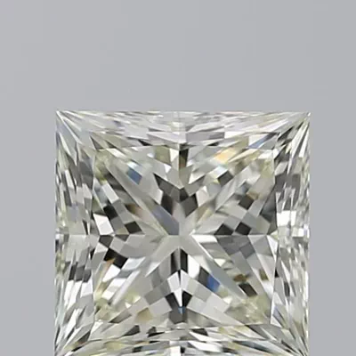 3.01ct J VVS2 Very Good Cut Princess Diamond