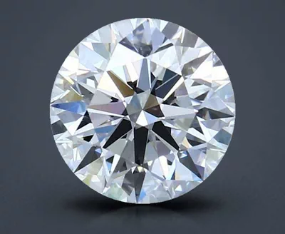 2.08ct D VS2 Rare Carat Ideal Cut Round Diamond