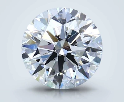 2.08ct D VS2 Rare Carat Ideal Cut Round Diamond