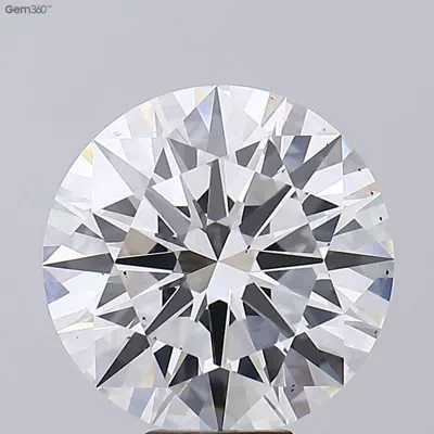 9.74ct G SI1 Rare Carat Ideal Cut Round Lab Grown Diamond