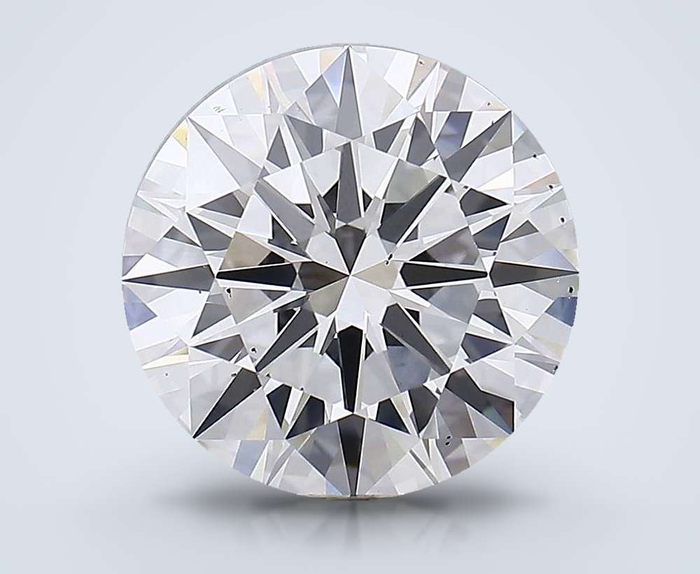 9.74ct G SI1 Rare Carat Ideal Cut Round Lab Grown Diamond
