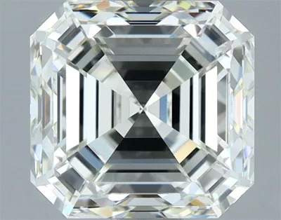 2.50ct I VVS1 Very Good Cut Asscher Diamond