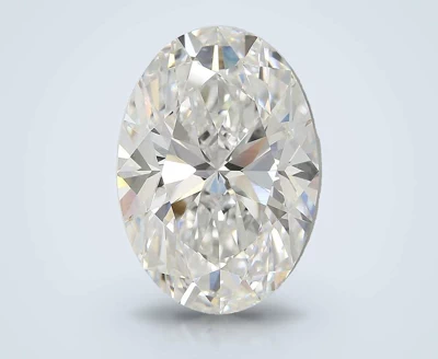10.80ct F VVS2 Rare Carat Ideal Cut Oval Lab Grown Diamond
