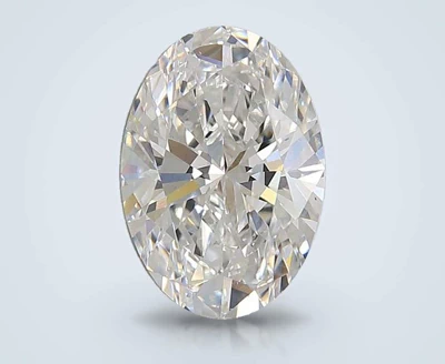 3.07ct D VS1 Rare Carat Ideal Cut Oval Lab Grown Diamond