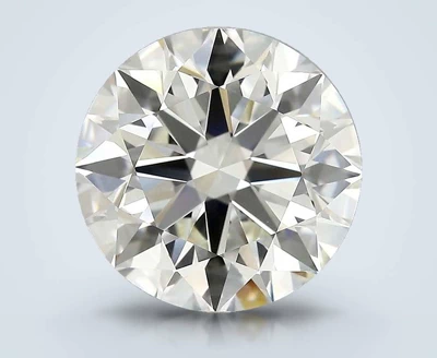 6.01ct J VVS2 Rare Carat Ideal Cut Round Diamond