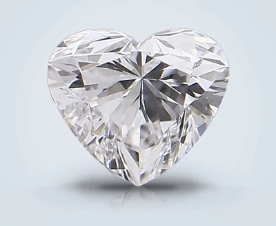 0.20ct F VVS2 Rare Carat Ideal Cut Heart Diamond