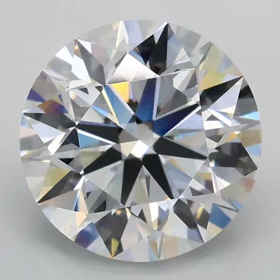 3.01ct D VS1 Rare Carat Ideal Cut Round Lab Grown Diamond