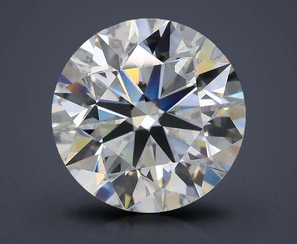 3.01ct D VS1 Rare Carat Ideal Cut Round Lab Grown Diamond