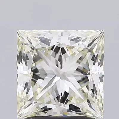2.04ct K VS1 Rare Carat Ideal Cut Princess Lab Grown Diamond