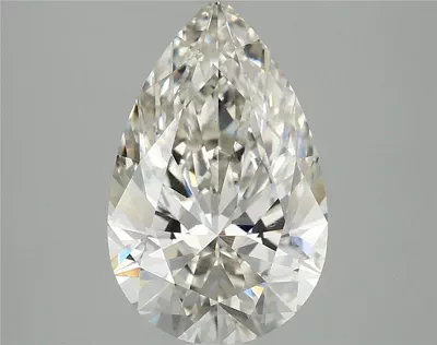 2.88ct H VS1 Rare Carat Ideal Cut Pear Lab Grown Diamond