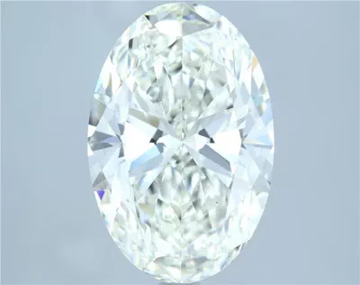 4.02ct J VS2 Rare Carat Ideal Cut Oval Diamond