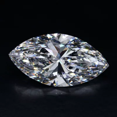 25.09ct E VS1 Rare Carat Ideal Cut Marquise Lab Grown Diamond