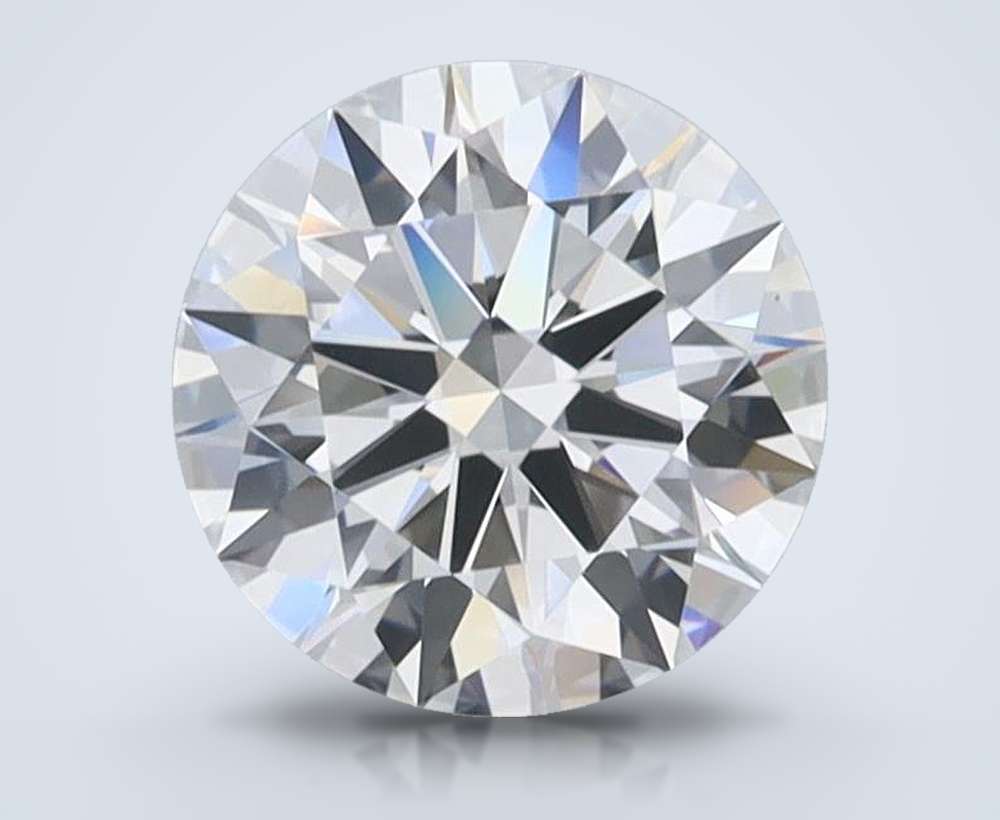 1.43ct D FL Rare Carat Ideal Cut Round Lab Grown Diamond