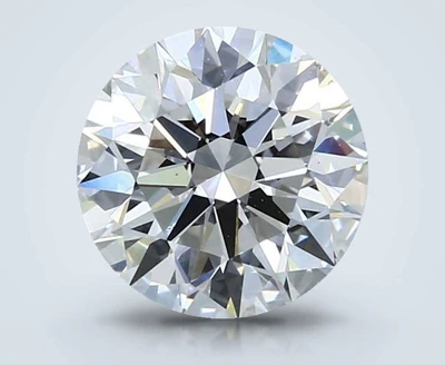 2.65ct F VS1 Excellent Cut Round Lab Grown Diamond